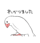 ゆるりと文鳥2（個別スタンプ：9）