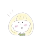 girls:)  文字なし（個別スタンプ：6）