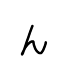 一癖ある手書き文字スタンプ(一言付き)（個別スタンプ：9）