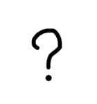 一癖ある手書き文字スタンプ(一言付き)（個別スタンプ：14）