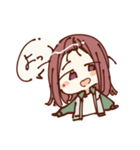 ゆったりした女子の日常（個別スタンプ：1）