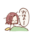 ゆったりした女子の日常（個別スタンプ：3）