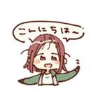 ゆったりした女子の日常（個別スタンプ：4）
