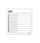 表組で報告＆連絡＆相談、リスト、メモ用（個別スタンプ：8）
