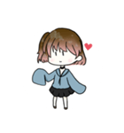 かあいいさらちゃんのスタンプ（個別スタンプ：5）