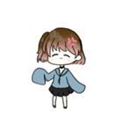 かあいいさらちゃんのスタンプ（個別スタンプ：8）