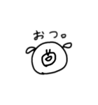 ゆるくいこう。（個別スタンプ：3）