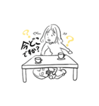 敬語が話せる姉妹（個別スタンプ：8）