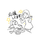 敬語が話せる姉妹（個別スタンプ：18）