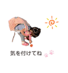 かなちゃんここちゃんスタンプ（個別スタンプ：23）