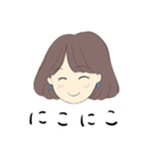 がーるの日常 2 オノマトペ（個別スタンプ：5）