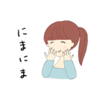 がーるの日常 2 オノマトペ（個別スタンプ：10）