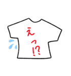 文字Tシャツスタンプ2（個別スタンプ：2）