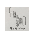 株価チャート（酒田五法・買いサイン）（個別スタンプ：2）