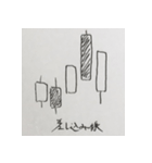 株価チャート（酒田五法・買いサイン）（個別スタンプ：18）