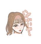 雲メイク‎(◍˃ ᵕ ˂◍)オシャレ女子‎！（個別スタンプ：6）