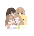 雲メイク‎(◍˃ ᵕ ˂◍)オシャレ女子‎！（個別スタンプ：11）