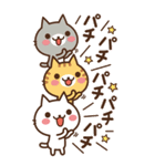 ねこの缶詰め【BIGなお祝いスタンプ】（個別スタンプ：23）