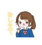 かわいいJKちゃん・学校編2（個別スタンプ：3）