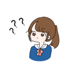 かわいいJKちゃん・学校編2（個別スタンプ：4）
