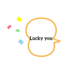 Messages words（個別スタンプ：4）