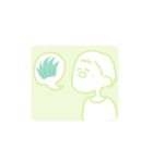 しゃくれちゃったおんなのこ【2】（個別スタンプ：1）
