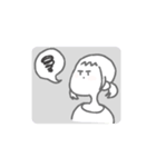 しゃくれちゃったおんなのこ【2】（個別スタンプ：2）