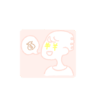 しゃくれちゃったおんなのこ【2】（個別スタンプ：5）