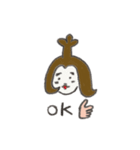 とのさまガール（個別スタンプ：1）