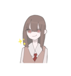 でんでん虫工房のゆるじょちゃん。【1】（個別スタンプ：2）