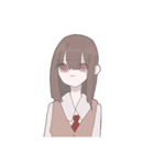 でんでん虫工房のゆるじょちゃん。【1】（個別スタンプ：4）