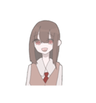 でんでん虫工房のゆるじょちゃん。【1】（個別スタンプ：6）