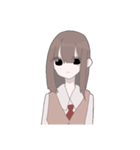 でんでん虫工房のゆるじょちゃん。【1】（個別スタンプ：9）
