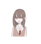でんでん虫工房のゆるじょちゃん。【1】（個別スタンプ：11）