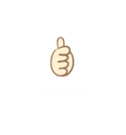 あいさつシンプルA（個別スタンプ：13）