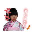 双子とちびと親父（個別スタンプ：3）