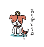 ジャックラッセルテリアのワンワンスタンプ（個別スタンプ：1）