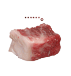 肉。（個別スタンプ：39）