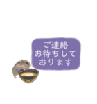 ハムスターのるびーさん 敬語（個別スタンプ：8）