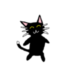 手描き猫ちゃんスタンプ！（個別スタンプ：1）