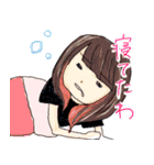 メンヘラロックあんずちゃん（個別スタンプ：1）