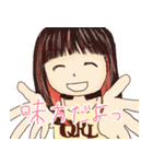 メンヘラロックあんずちゃん（個別スタンプ：4）