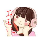 メンヘラロックあんずちゃん（個別スタンプ：6）