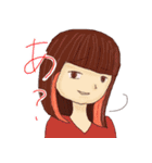 メンヘラロックあんずちゃん（個別スタンプ：12）