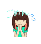 メンヘラロックあんずちゃん（個別スタンプ：20）