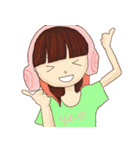 メンヘラロックあんずちゃん（個別スタンプ：21）