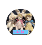カワイイお人形さん（個別スタンプ：6）