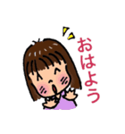ゆりちゃん0スタンプ（個別スタンプ：1）
