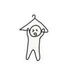 ハンガーぶら下がりちゃん（個別スタンプ：2）