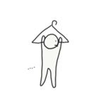 ハンガーぶら下がりちゃん（個別スタンプ：6）